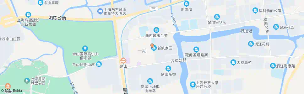 上海新家园路泗凤公路_公交站地图_上海公交_妙搜公交查询2025