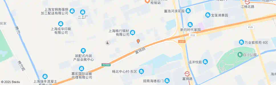上海耐火材料公司_公交站地图_上海公交_妙搜公交查询2025