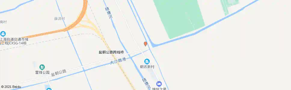 上海朝阳农场_公交站地图_上海公交_妙搜公交查询2025