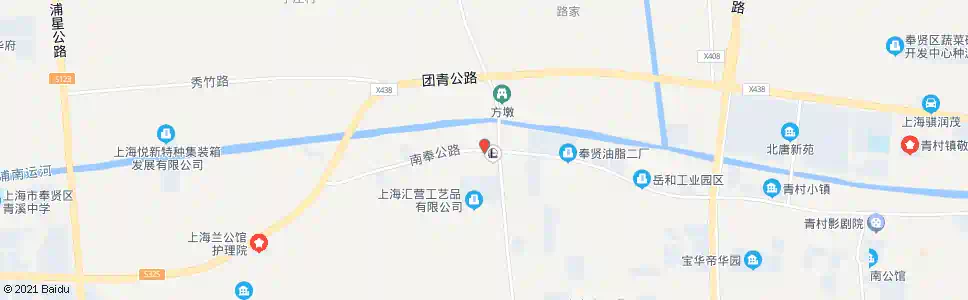 上海南奉公路沿钱公路_公交站地图_上海公交_妙搜公交查询2025