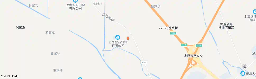 上海南石街_公交站地图_上海公交_妙搜公交查询2025