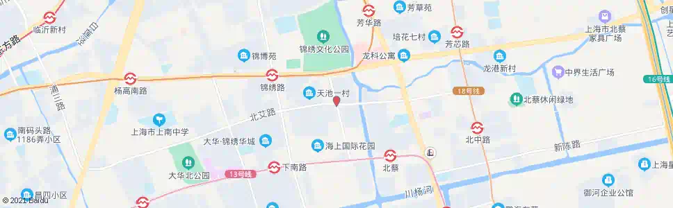 上海莲园路博华路_公交站地图_上海公交_妙搜公交查询2025