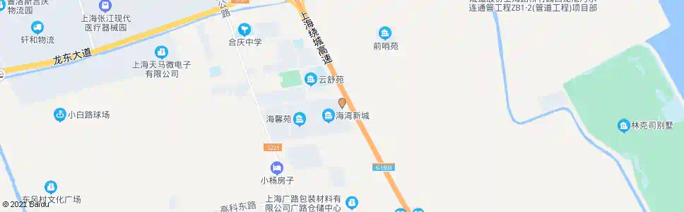 上海环庆东路环庆中路_公交站地图_上海公交_妙搜公交查询2025