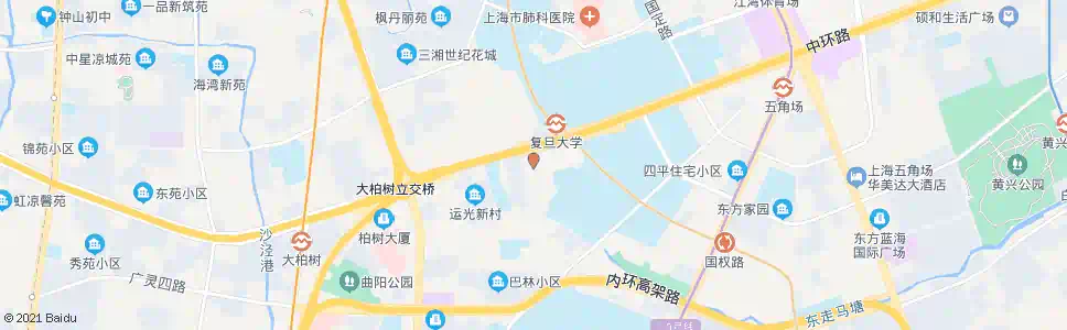 上海邯郸路松花江路_公交站地图_上海公交_妙搜公交查询2025