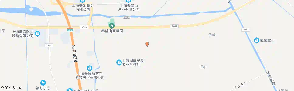上海秦阳村_公交站地图_上海公交_妙搜公交查询2025