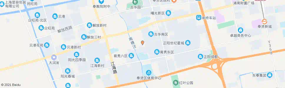 上海育秀路古华南路_公交站地图_上海公交_妙搜公交查询2025