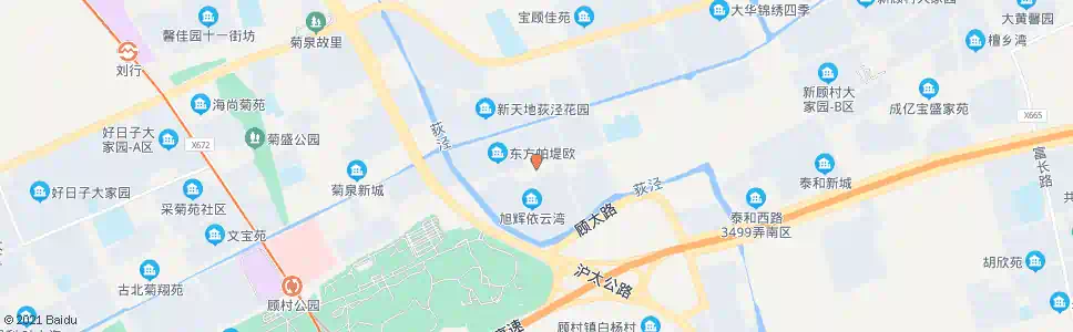 上海顾北路顾荻路_公交站地图_上海公交_妙搜公交查询2025