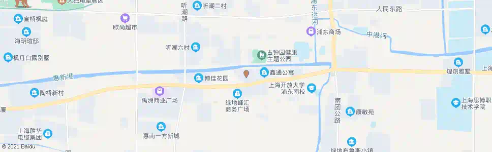 上海城南路清漪园_公交站地图_上海公交_妙搜公交查询2025