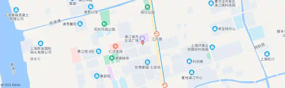 上海易初莲花_公交站地图_上海公交_妙搜公交查询2025