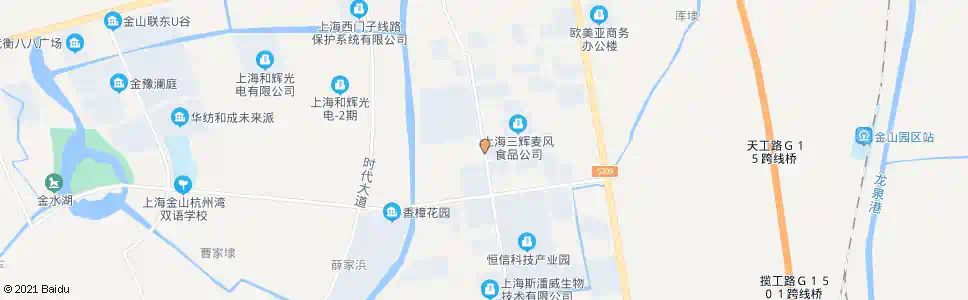 上海金舸路通业路_公交站地图_上海公交_妙搜公交查询2025