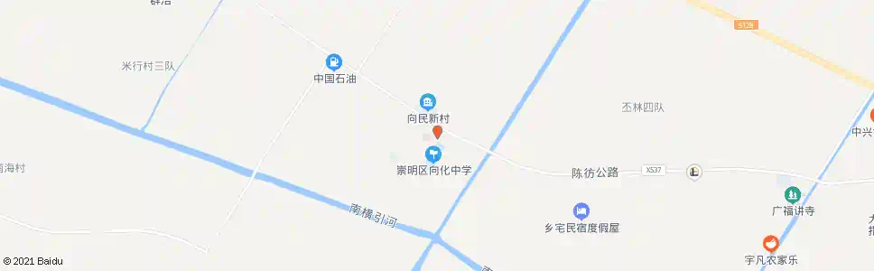上海向化镇_公交站地图_上海公交_妙搜公交查询2025