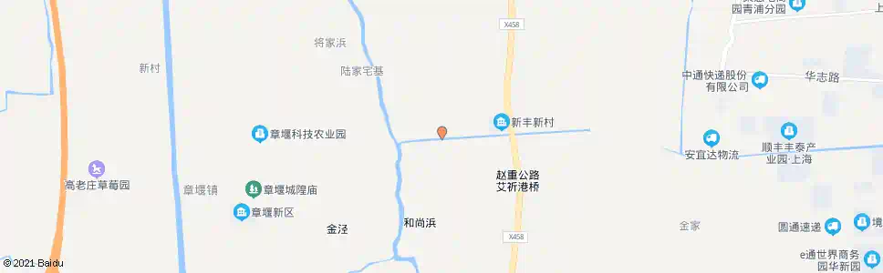 上海新丰支路前明桥_公交站地图_上海公交_妙搜公交查询2025