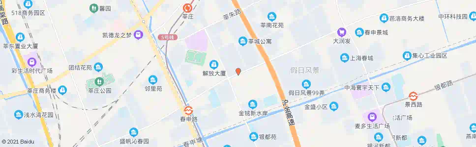 上海春申路都市路_公交站地图_上海公交_妙搜公交查询2025