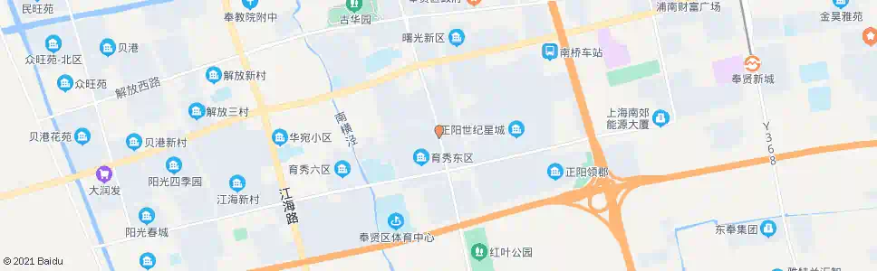 上海育秀路环城东路_公交站地图_上海公交_妙搜公交查询2025