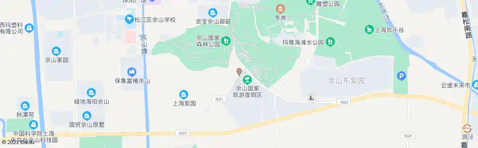 上海佘天昆公路外青松公路_公交站地图_上海公交_妙搜公交查询2025