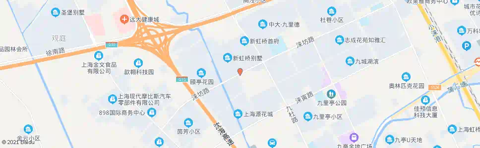 上海涞坊路九谊路_公交站地图_上海公交_妙搜公交查询2025