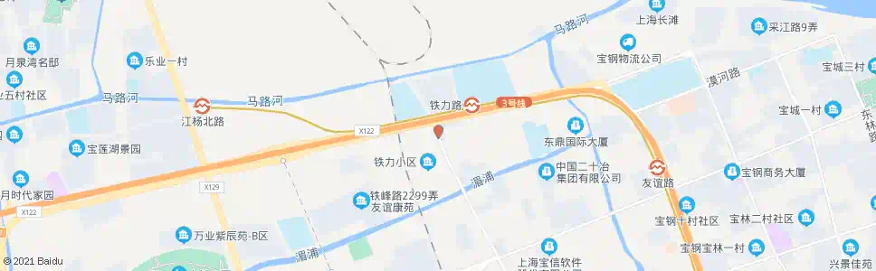 上海铁力路富锦路_公交站地图_上海公交_妙搜公交查询2025