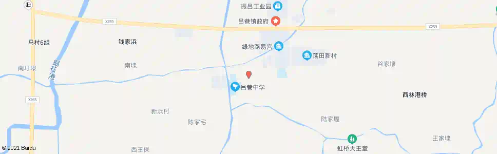 上海吕巷中学_公交站地图_上海公交_妙搜公交查询2025