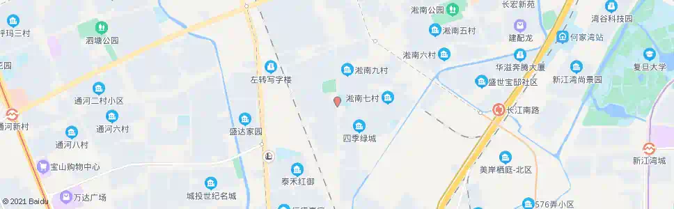 上海新二路淞南十村_公交站地图_上海公交_妙搜公交查询2025