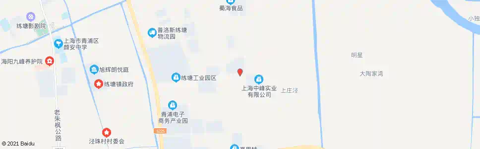 上海章练塘路老朱枫公路(招呼站)_公交站地图_上海公交_妙搜公交查询2025