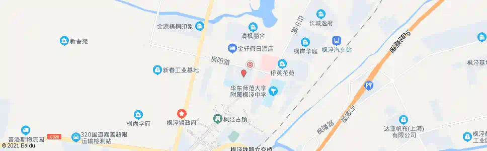上海枫阳新村_公交站地图_上海公交_妙搜公交查询2025