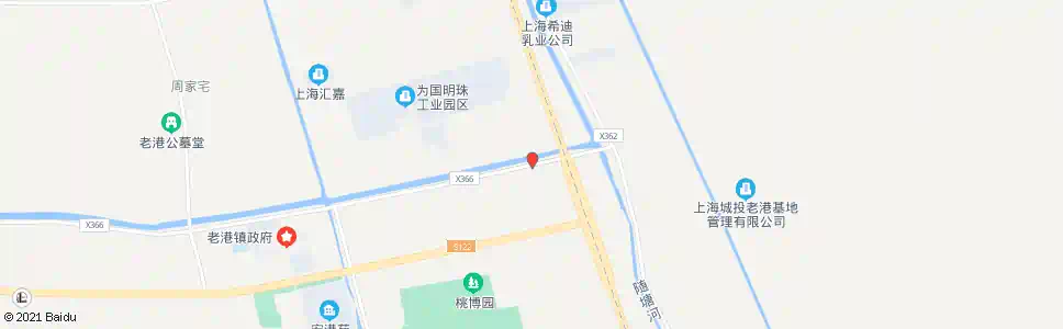 上海南港公路两港大道_公交站地图_上海公交_妙搜公交查询2025