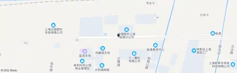 上海正博路两港西大道_公交站地图_上海公交_妙搜公交查询2025