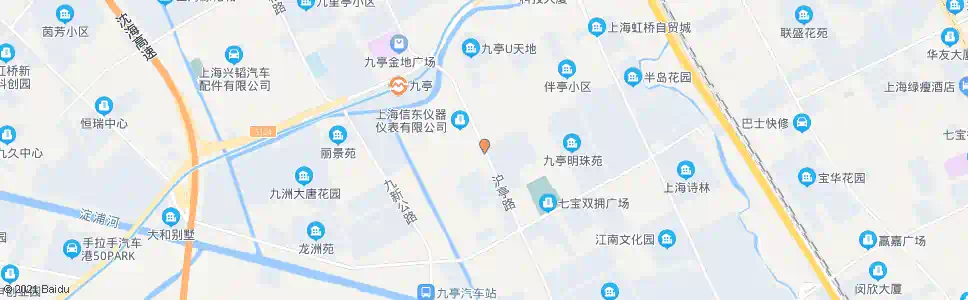 上海沪亭路伴亭路_公交站地图_上海公交_妙搜公交查询2025