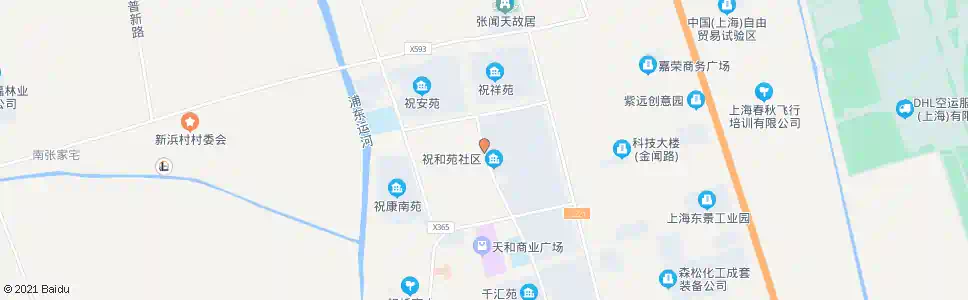 上海千汇路南祝路_公交站地图_上海公交_妙搜公交查询2025