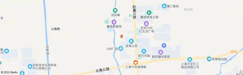 上海重固镇大街重固_公交站地图_上海公交_妙搜公交查询2025