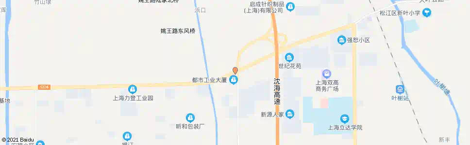 上海田度浜招呼站_公交站地图_上海公交_妙搜公交查询2025