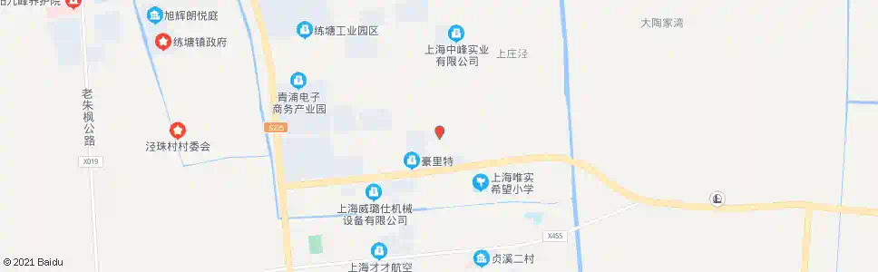 上海谷家浜_公交站地图_上海公交_妙搜公交查询2025