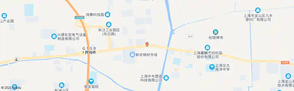 上海亭枫公路鸿日路_公交站地图_上海公交_妙搜公交查询2025