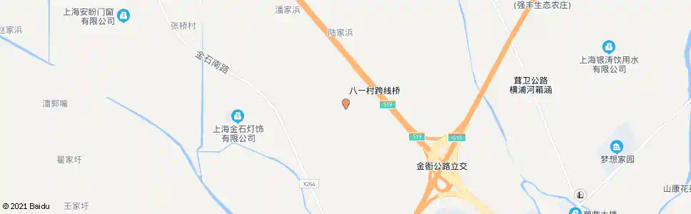 上海南石路跨线桥_公交站地图_上海公交_妙搜公交查询2025