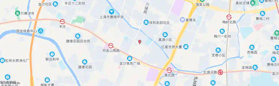 上海真光路清峪路_公交站地图_上海公交_妙搜公交查询2025