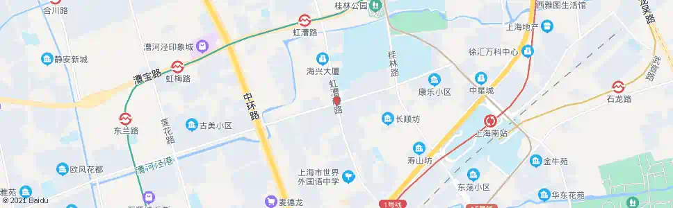 上海虹漕南路钦州南路_公交站地图_上海公交_妙搜公交查询2025