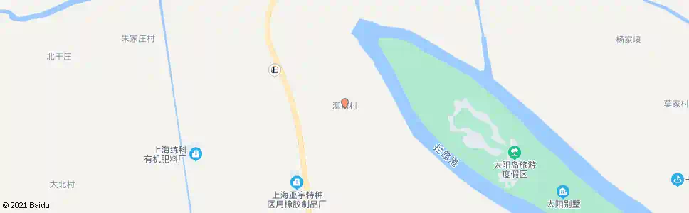 上海泖甸路泖甸村_公交站地图_上海公交_妙搜公交查询2025