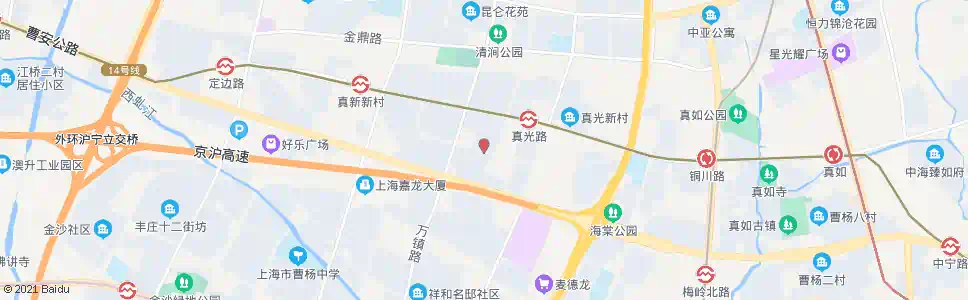 上海金汤路高陵路_公交站地图_上海公交_妙搜公交查询2025