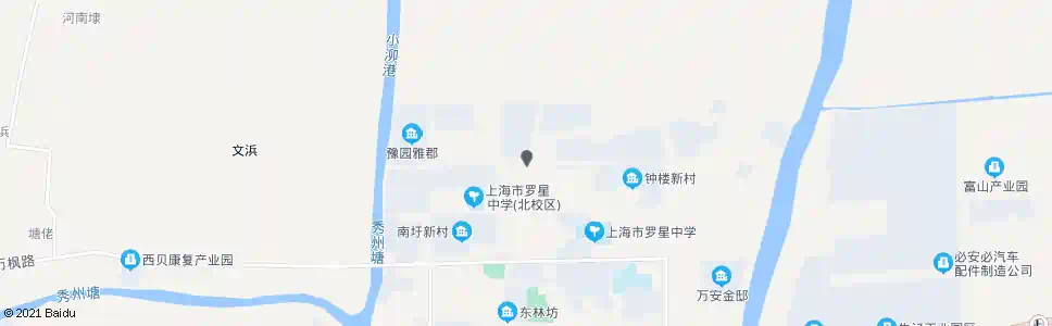 上海秀州街_公交站地图_上海公交_妙搜公交查询2025