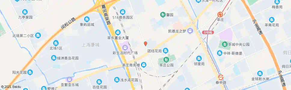 上海西环路莘谭路_公交站地图_上海公交_妙搜公交查询2025