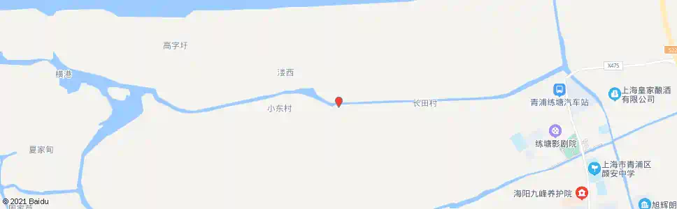 上海练高路东叶厍村_公交站地图_上海公交_妙搜公交查询2025
