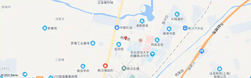 上海枫阳路白牛路(招呼站)_公交站地图_上海公交_妙搜公交查询2025