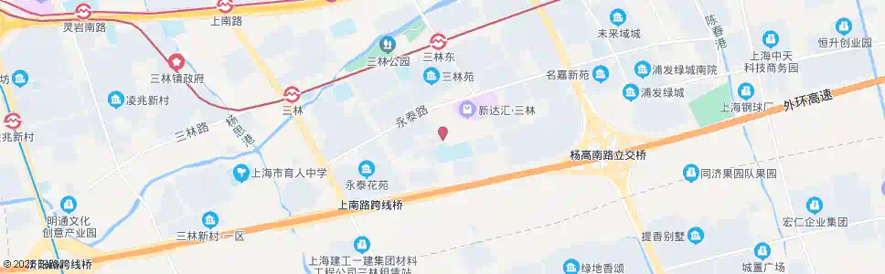 上海环林西路春延路_公交站地图_上海公交_妙搜公交查询2025