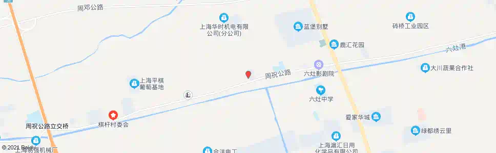 上海鹿川路周祝公路_公交站地图_上海公交_妙搜公交查询2025