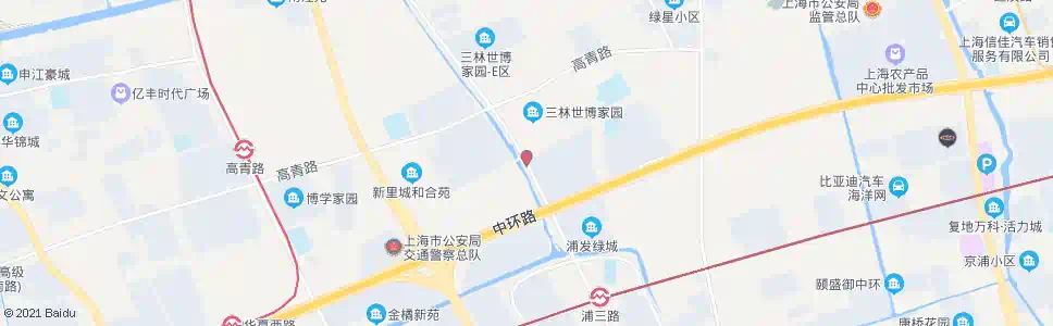 上海大道站路浦三路_公交站地图_上海公交_妙搜公交查询2025