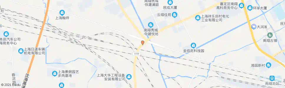 上海丁家_公交站地图_上海公交_妙搜公交查询2025