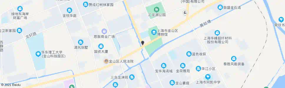 上海杭州湾大道金山大道_公交站地图_上海公交_妙搜公交查询2025