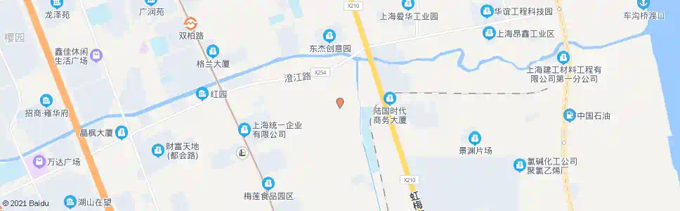上海向阳路许泾村_公交站地图_上海公交_妙搜公交查询2025