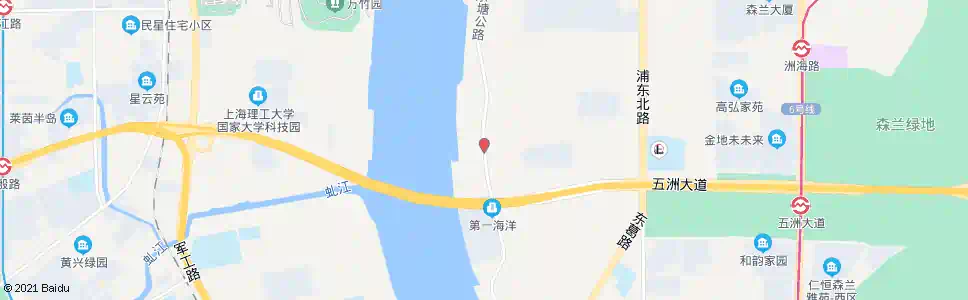 上海东塘路桂家村_公交站地图_上海公交_妙搜公交查询2025