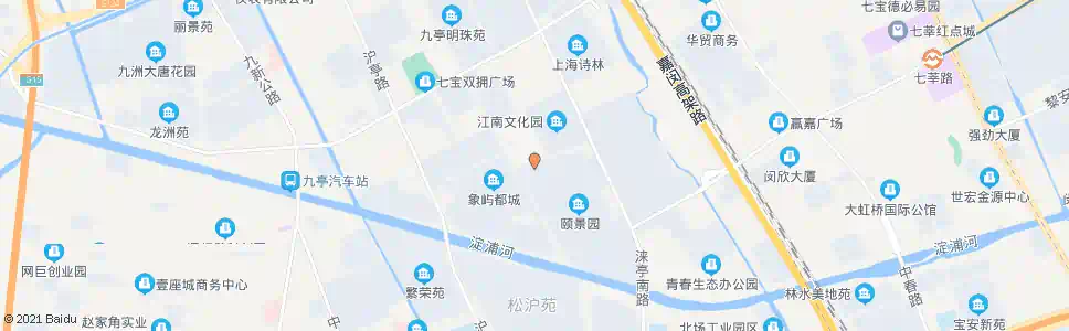 上海牛车泾村_公交站地图_上海公交_妙搜公交查询2025
